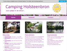 Tablet Screenshot of holsteenbron.be